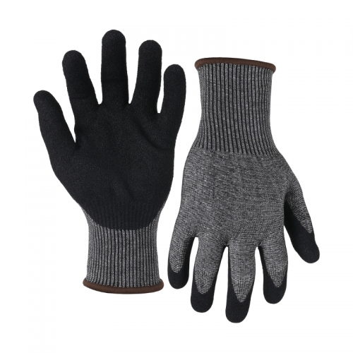 13G cut D/A4 DuraTuff palm coated gloves - Glass Fibre