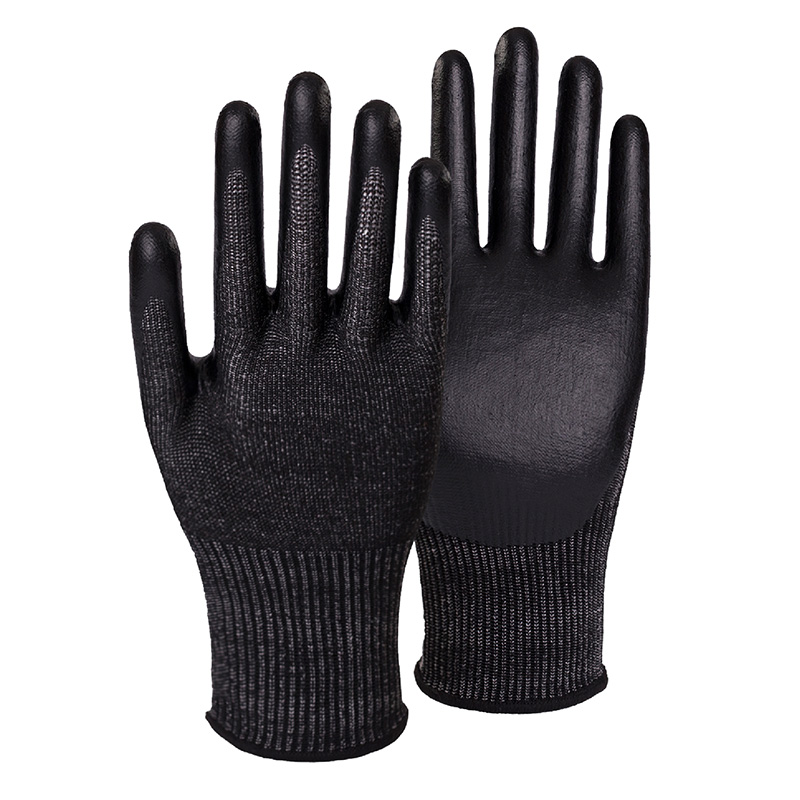 13G cut D/A4 DexiFoam palm coated gloves