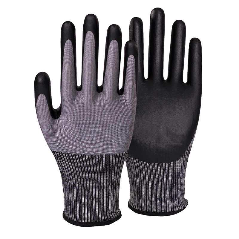 13G cut C/A3 DexiFoam palm coated gloves - Glass Fibre