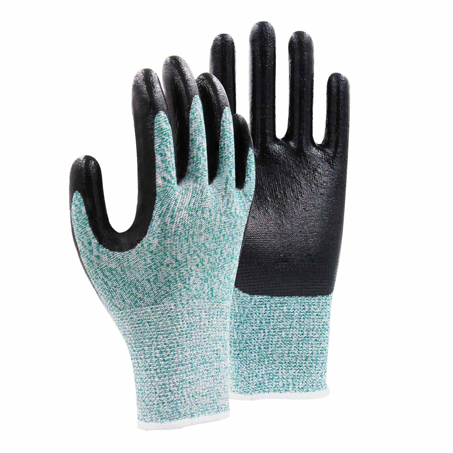 13G cut D/A4 nitrile smooth coated gloves