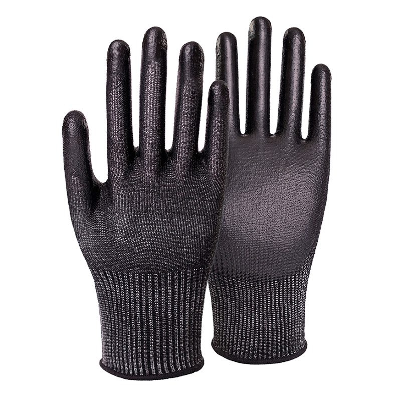 13G cut D/A4 PU palm coated gloves